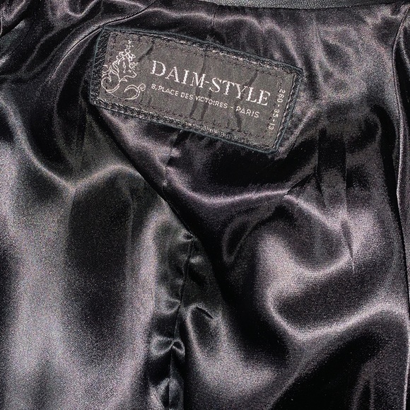 - Leather Fully Lined Blazer - - Picture 9 of 9